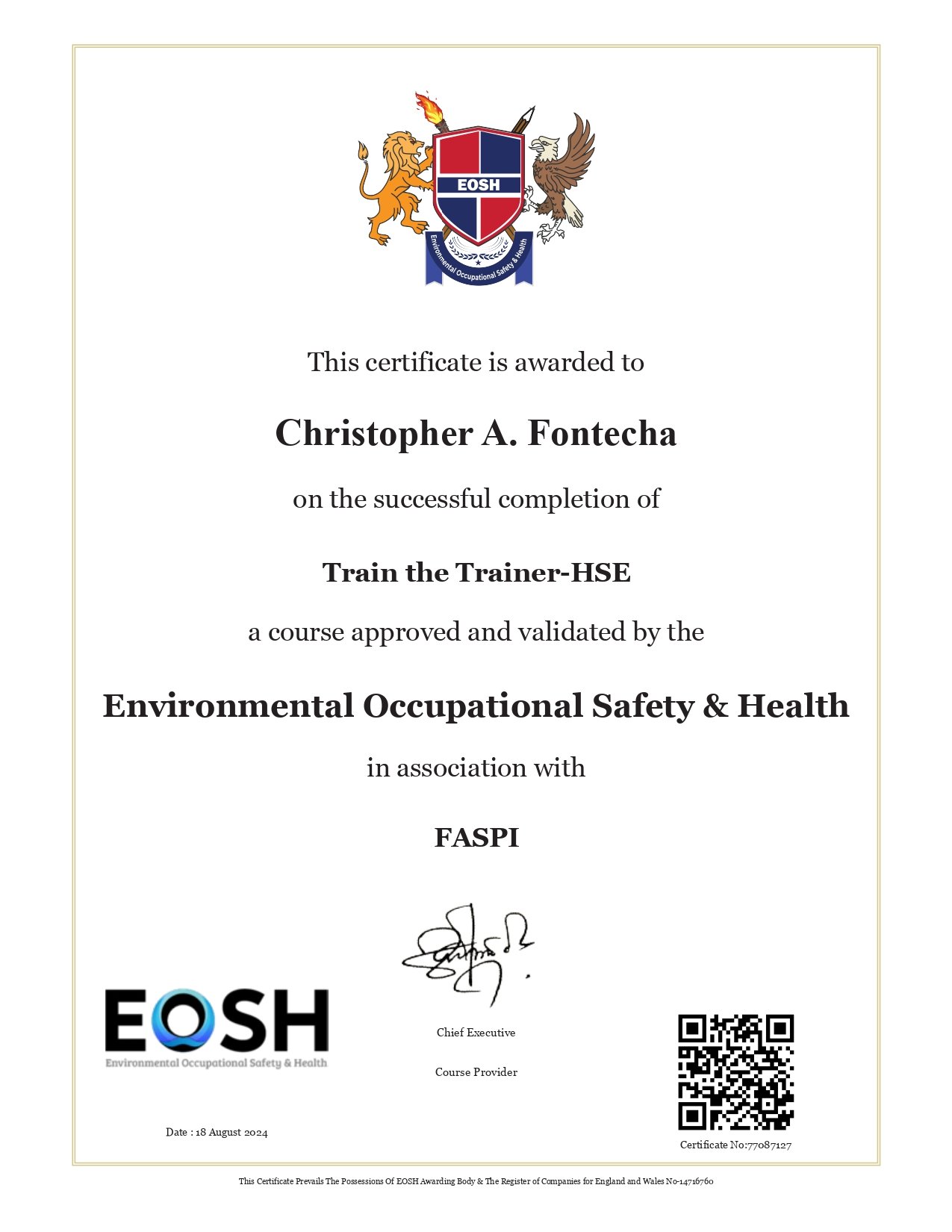 Train the Trainer