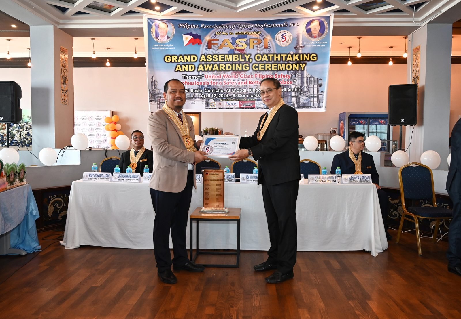 Grand Assembly and Oath Taking