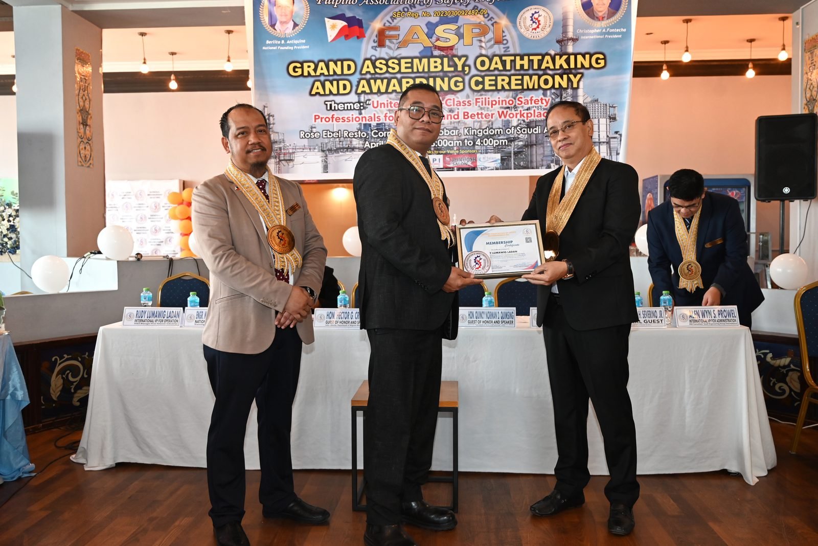 Grand Assembly and Oath Taking