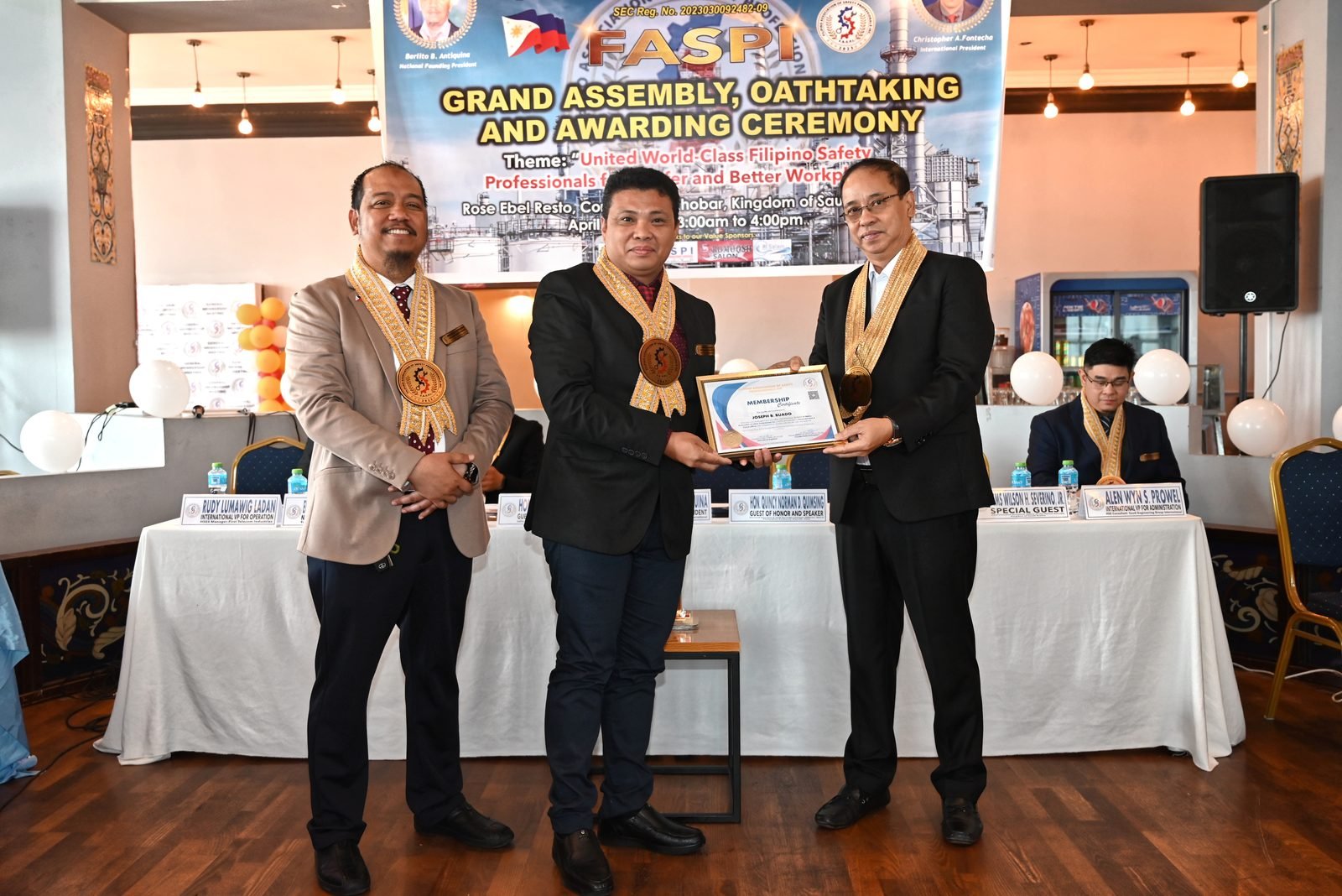 Grand Assembly and Oath Taking
