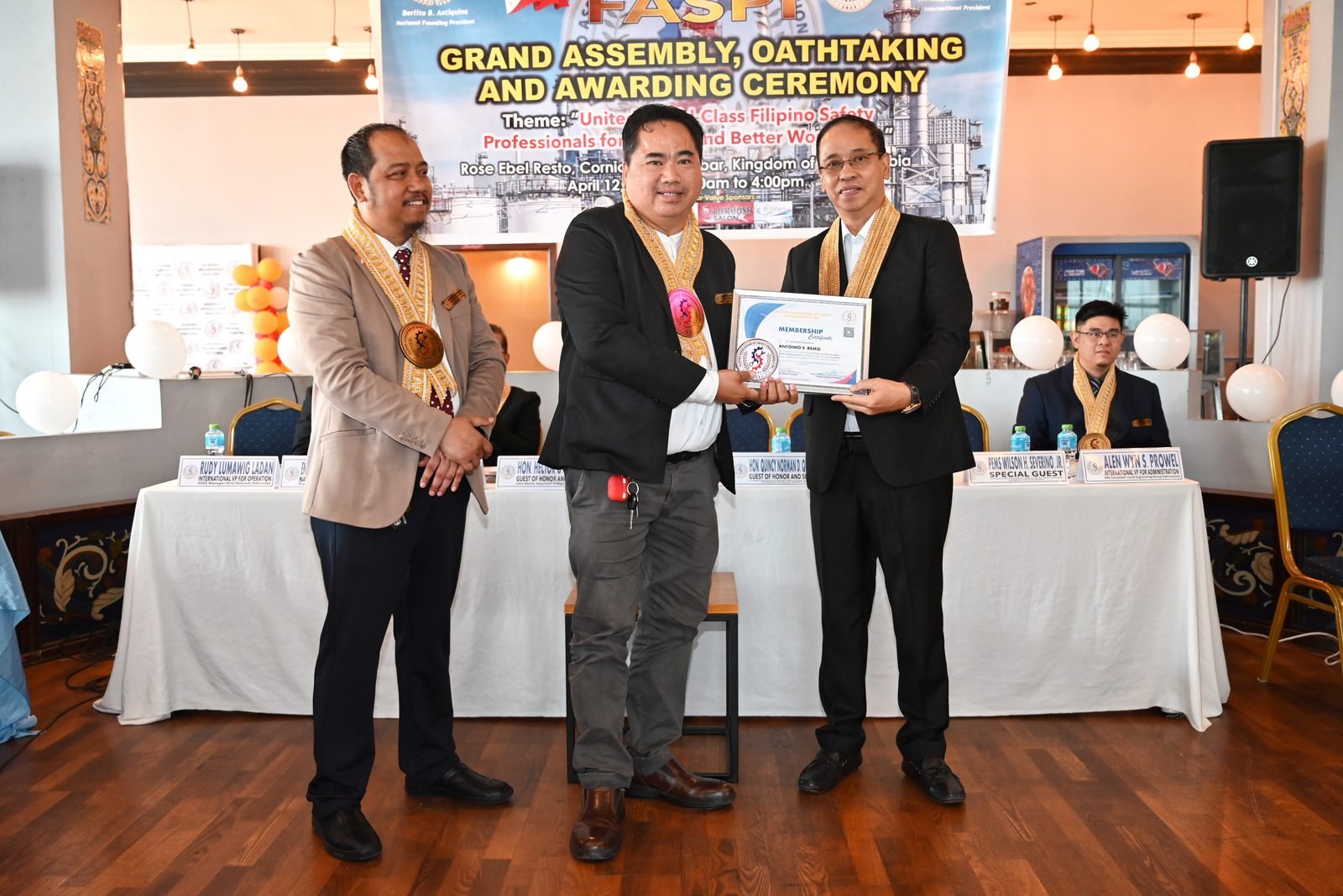 Grand Assembly and Oath Taking