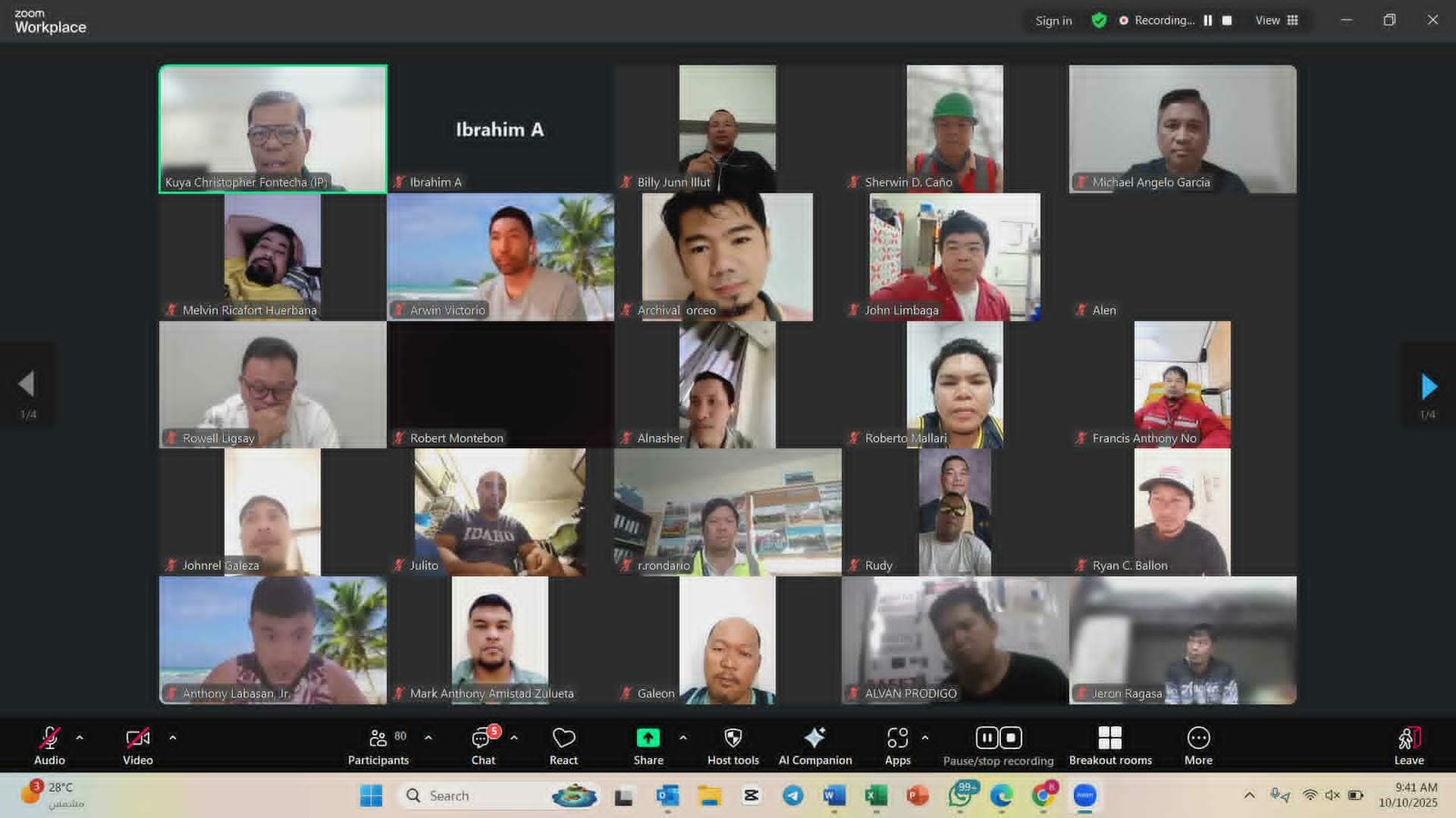ONLINE TRAINING PDOSHES
