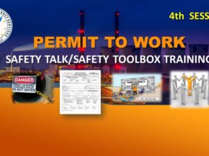 4. PERMIT TO WORK & TOOLBOX TALK