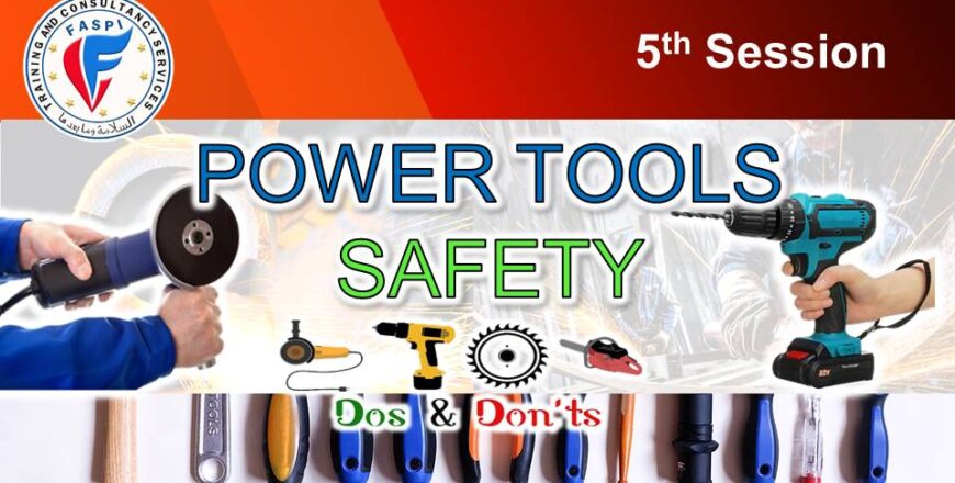 5. Power Tools Safety